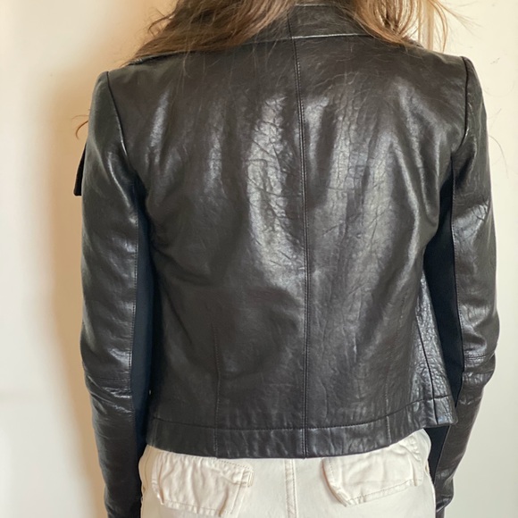Leather Motorcycle Jacket - Picture 4 of 8